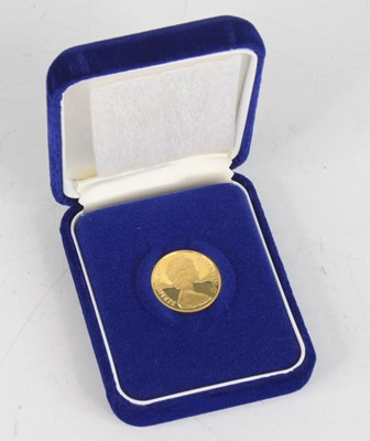 Lot 2040 - Bermuda, 1975 gold one hundred dollar coin,...