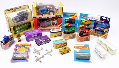 Lot 1424 - A collection of mixed diecasts, with examples...