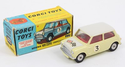 Lot 1264 - Corgi Toys, 227 repainted Morris Mini Cooper...