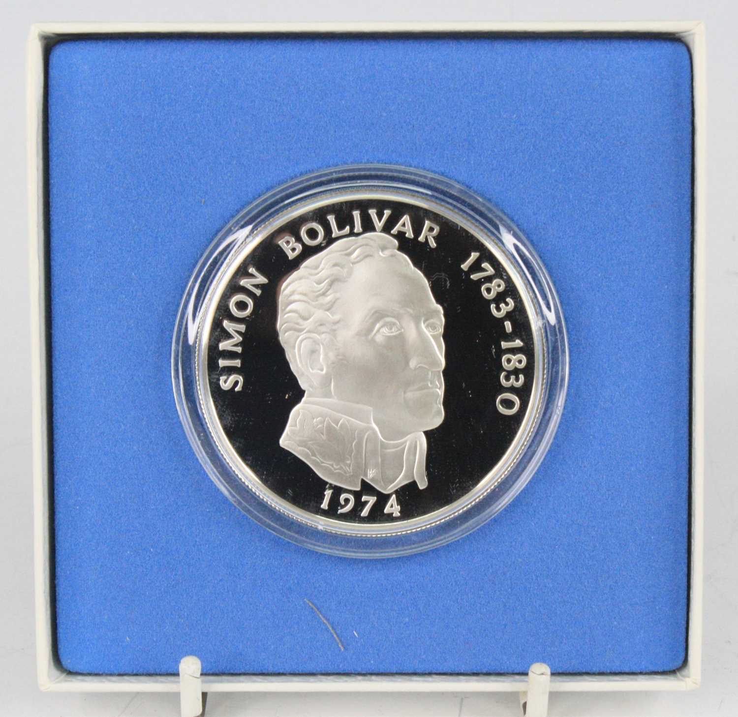 Lot 2068 - Republic of Panama, Franklin Mint, 1974 silver...