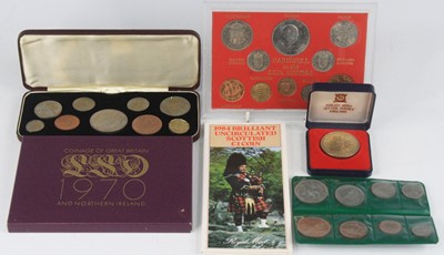 Lot 2074 - Great Britain, a 1965 nine coin specimen set...