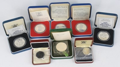 Lot 2076 - United Kingdom, a collection of six silver...