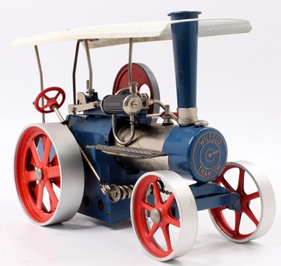 Lot 43 - A Wilesco No. D405 Traction Engine comprising...