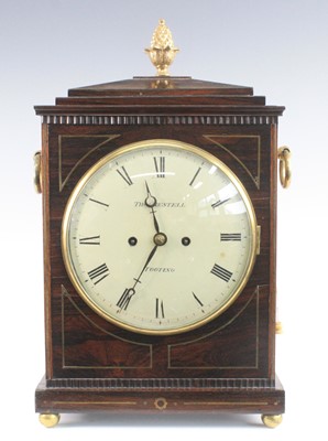 Lot 2653 - Thomas Restell of Tooting - a Regency rosewood...