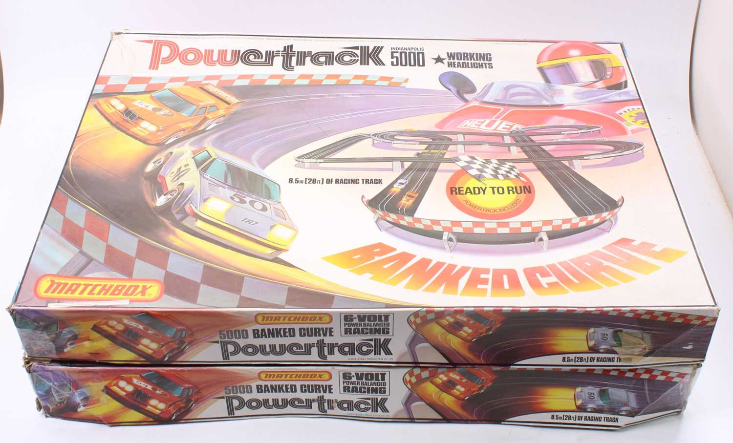 Lot 1421 2 Matchbox Powertrack PT5000 slot car