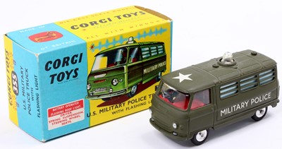 Lot 1200 - Corgi Toys No. 355 US military police Commer...