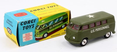 Lot 1198 - Corgi Toys No. 356 US army personnel carrier,...