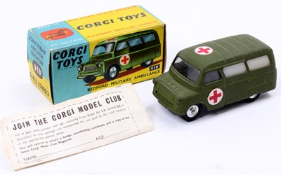 Lot 1204 - Corgi Toys No. 414 Bedford Dormobile Military...