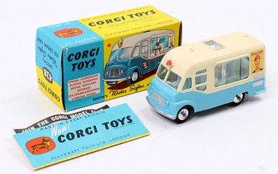 Lot 1215 - Corgi Toys No. 428 Smiths ice cream van...