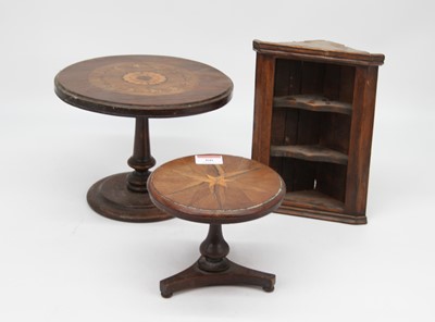 Lot 66 - A 19th century rosewood marquetry apprentice...