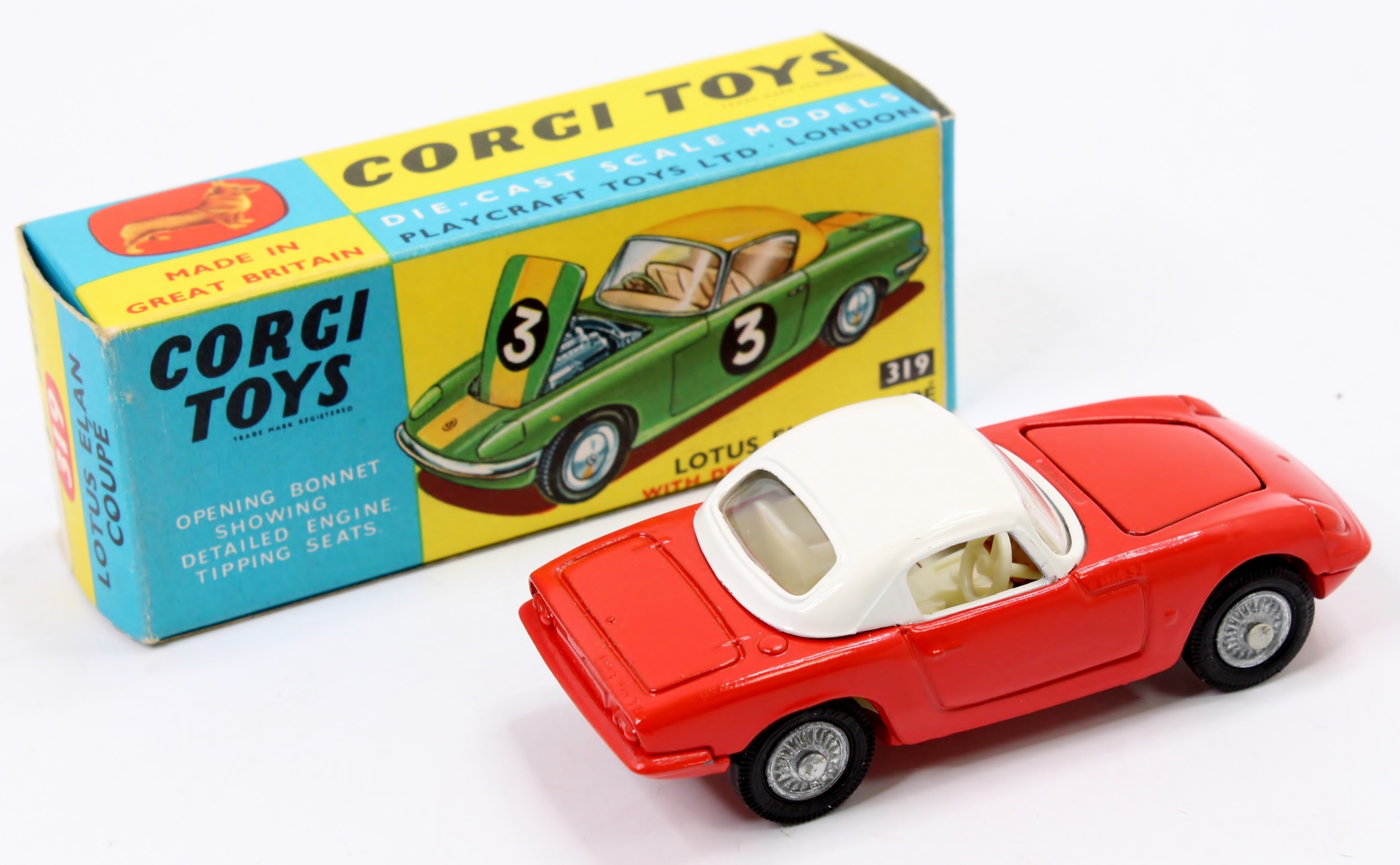 Corgi lotus sales elan