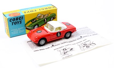 Lot 1268 - Corgi Toys No. 319 Lotus Elan Coupe comprising...