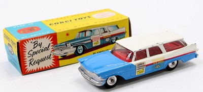 Lot 1257 - Corgi Toys No. 443 Plymouth US Mail Delivery...