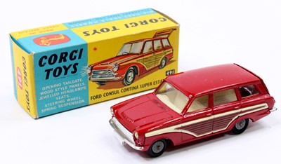 Lot 1265 - Corgi Toys No. 491 Ford Consul Cortina Super...