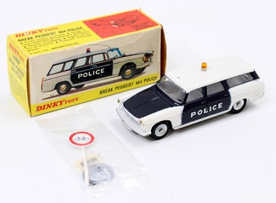 Lot 1038 - French Dinky Toys No. 1429 Peugeot 404 Break...