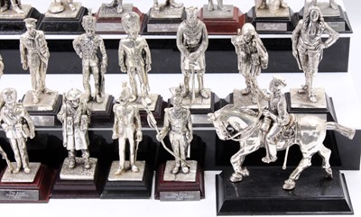 Lot 1783 - 35+ various white metal and pewter Royal...