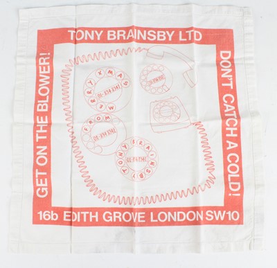 Lot 1011 - Tony Brainsby, a cotton promotional...