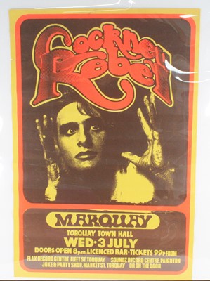 Lot 1001 - Cockney Rebel, an original promotional poster...