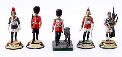 Lot 1710 - Chas Stadden 85mm pewter and hand painted...