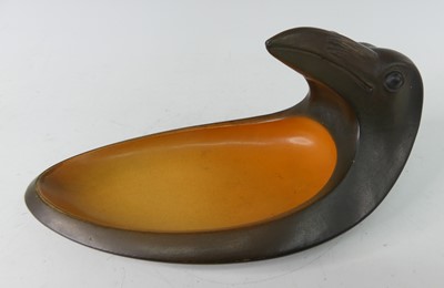 Lot 130 - Niels Nielsen for Ipsen - a Danish art pottery...