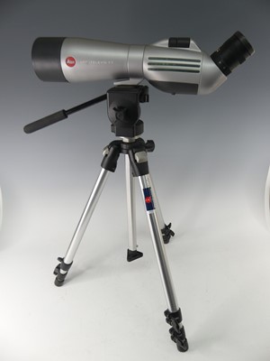 Lot 262 - A Leica APO-Televid 77 angled spotting scope,...