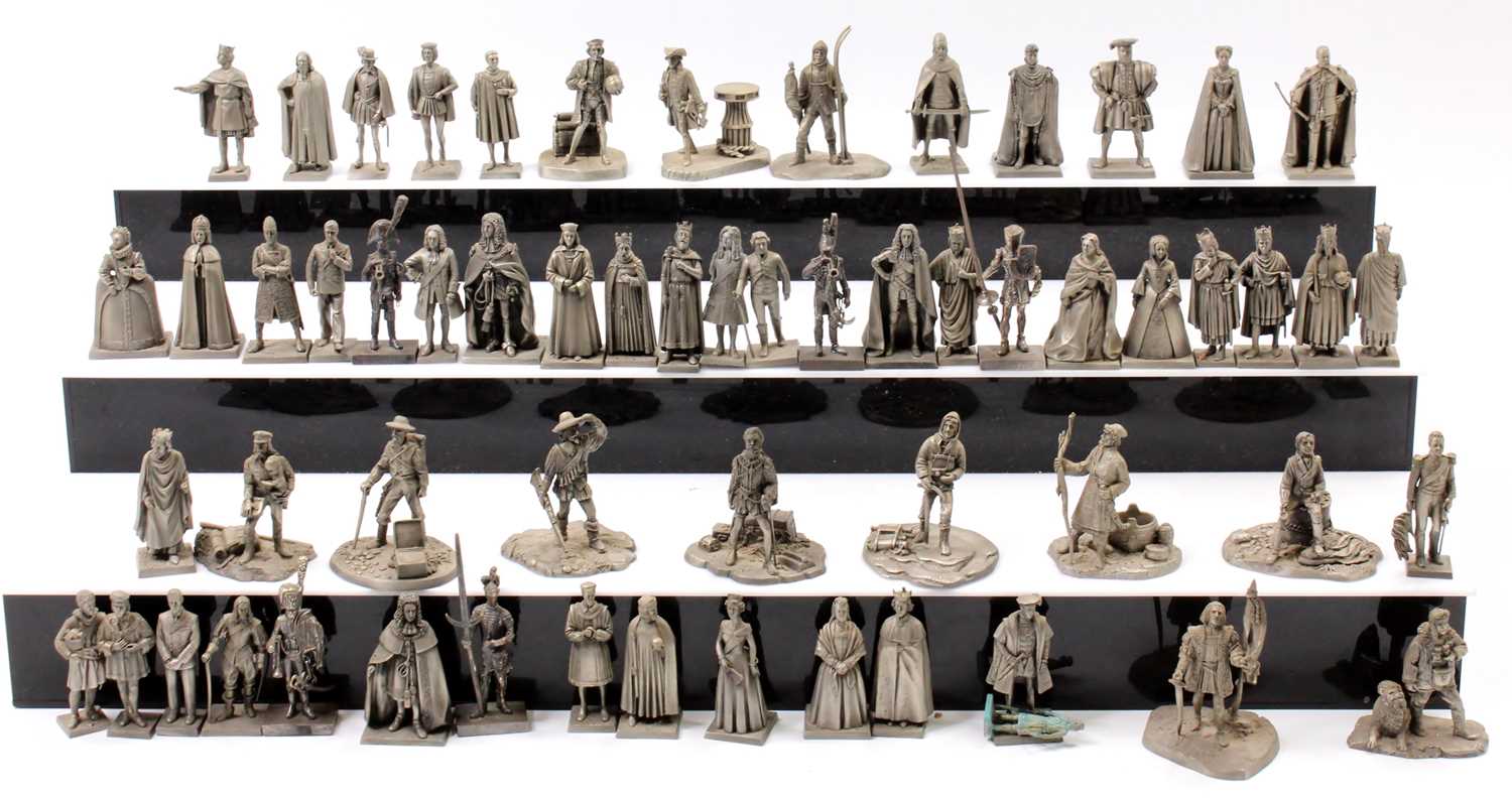 Lot 1786 - Collection of Franklin Mint Pewter and silver...