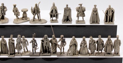 Lot 1786 - Collection of Franklin Mint Pewter and silver...