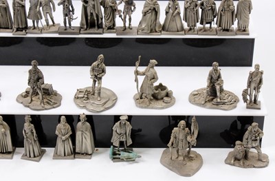 Lot 1786 - Collection of Franklin Mint Pewter and silver...