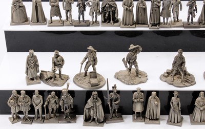 Lot 1786 - Collection of Franklin Mint Pewter and silver...