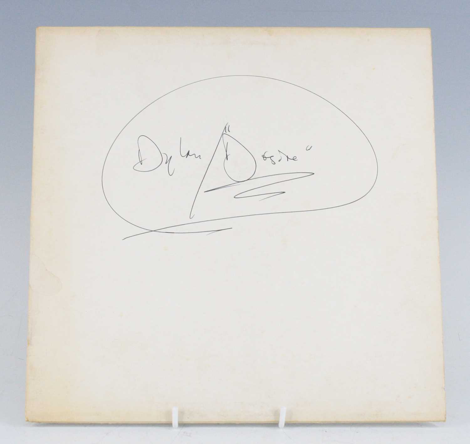 Lot 1018 - Bob Dylan, Desire, White label with hand...
