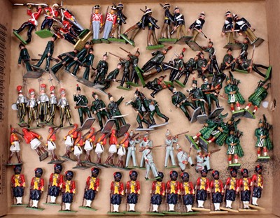 Lot 1727 - Collection of mixed Britains, white metal and...