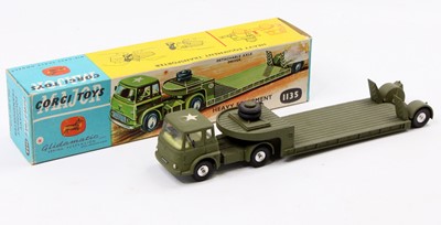 Lot 1196 - Corgi, Major 1135 Heavy Equipment Transporter,...