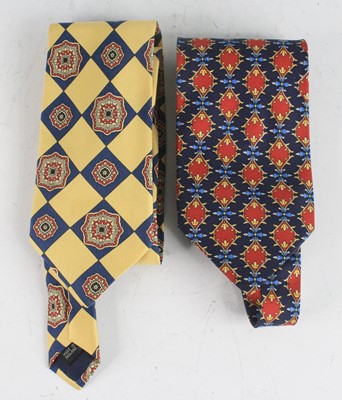 Lot 1174 - A Giovanni Alongi silk tie with attached label...