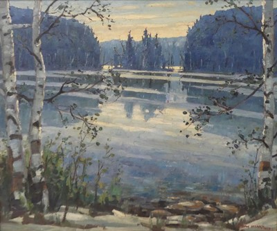 Lot 423 - Daniel J Izzard (1923-2007) - Lake Lillooet,...