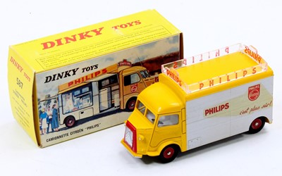 Lot 1001 - French Dinky Toys No. 587 Citroen H display...