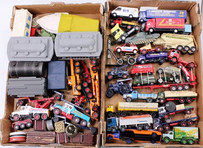 Lot 787 - 2 trays containing a collection of Corgi Toys...