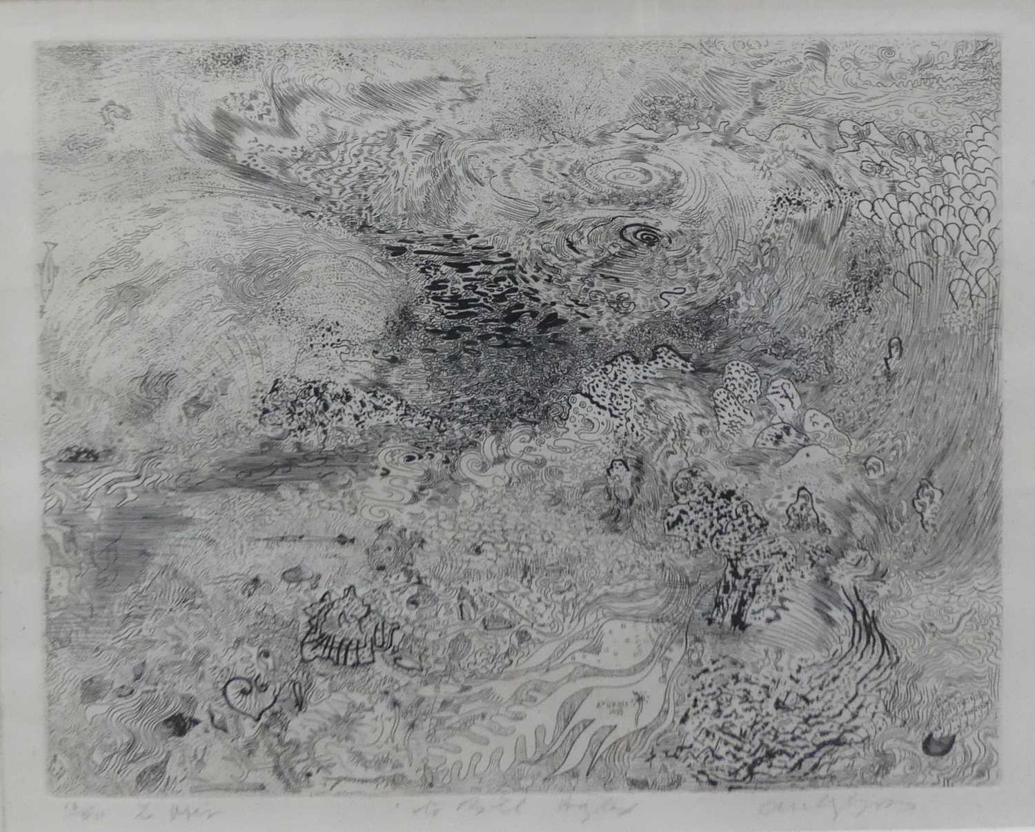 Lot 362 - Anthony Gross (1905-1984) - La Mer, etching,...