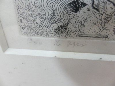 Lot 362 - Anthony Gross (1905-1984) - La Mer, etching,...
