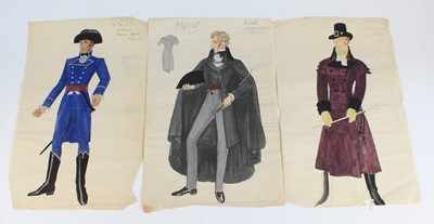 Lot 1242 - The Man Within (1947), a set of four costume...