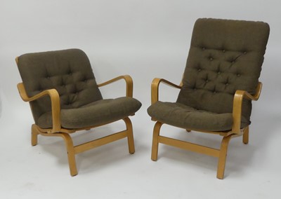 Lot 495 - Yngve Ekström (1913-88) for Swedese - a pair...