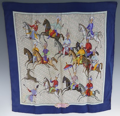 Lot 225 - Hermès - an Ispahan silk scarf, designed by...