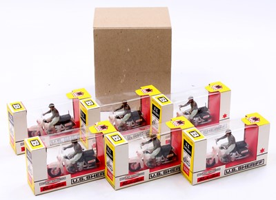 Lot 1685 - A Britains Motorcycles trade pack of 6x No....