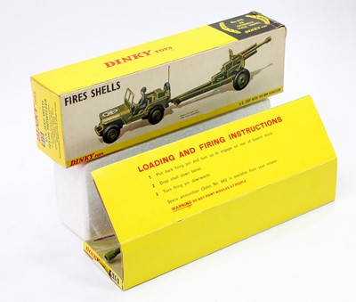 Lot 1125 - Dinky Toys No. 615 US Jeep with 105mm Howitzer,...