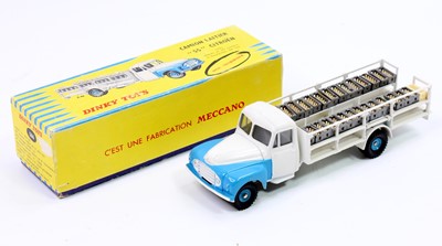 Lot 1017 - French Dinky Toys No. 586 Camion Latier 55...