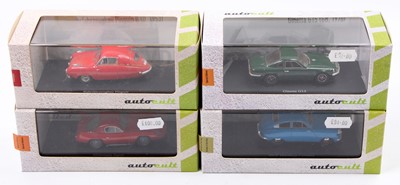 Lot 804 - Auto Cult 1/43rd scale diecast group of 4...