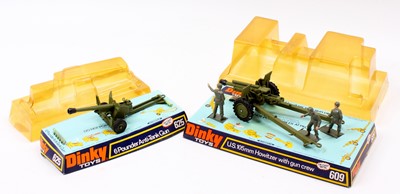 Lot 1134 - Dinky Toys bubble pack military group of 2...