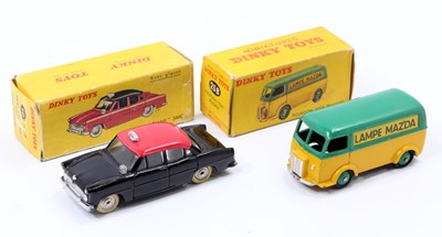 Lot 1048 - French Dinky Toys boxed group of 2 comprising...