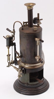 Lot 53 - Bing, Circa 1900 stationary vertical steam...