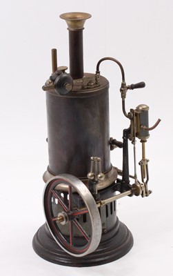 Lot 53 - Bing, Circa 1900 stationary vertical steam...