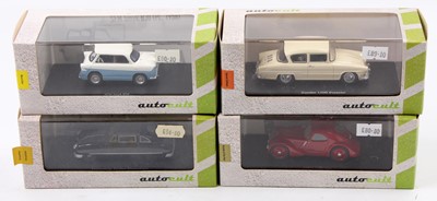 Lot 807 - Auto Cult 1/43rd scale diecast group of 4...